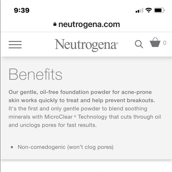 Neutrogena- Sealed- skin clearing mineral powder. - Picture 7 of 7